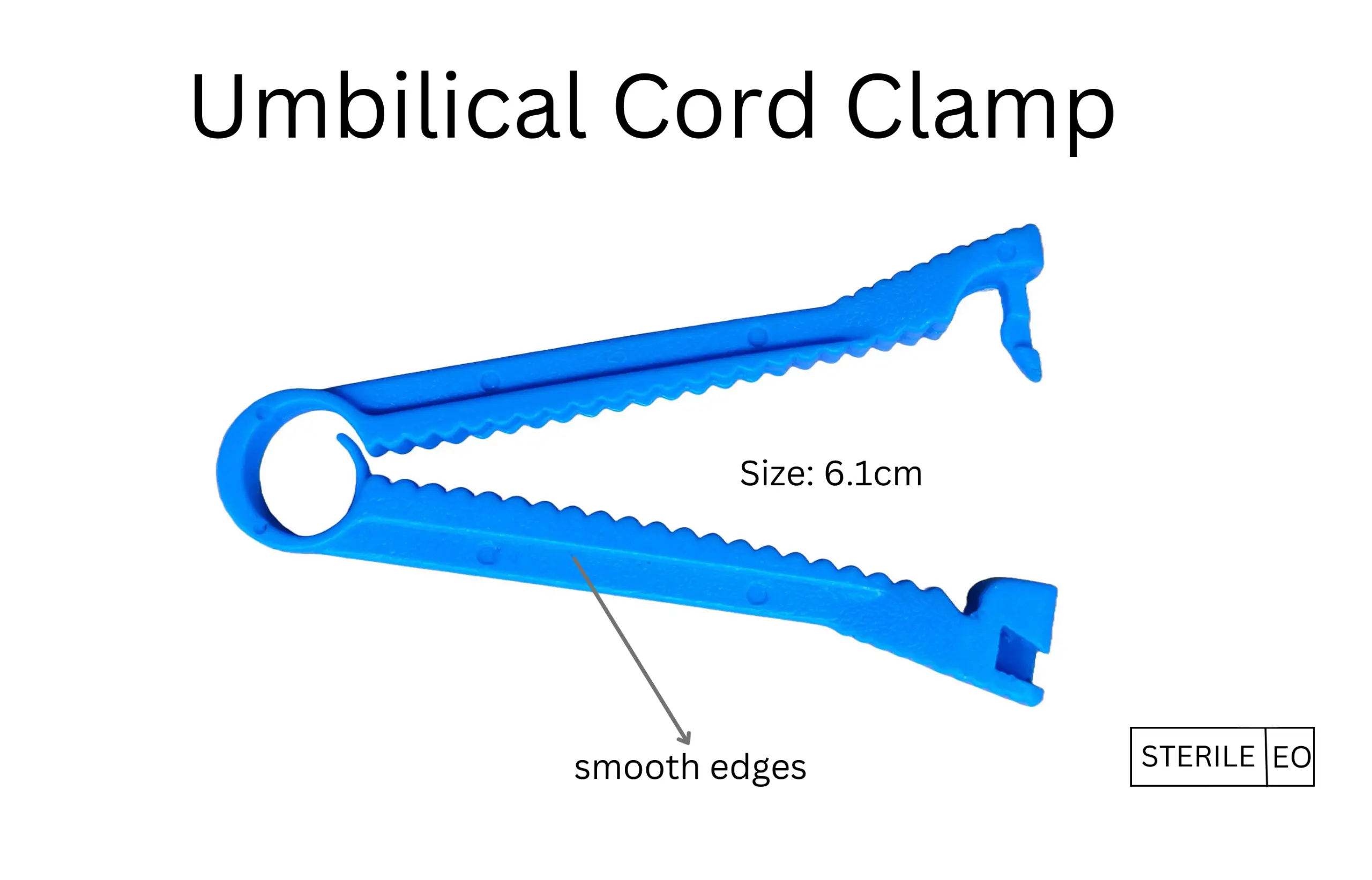 umblical cord clamp blue