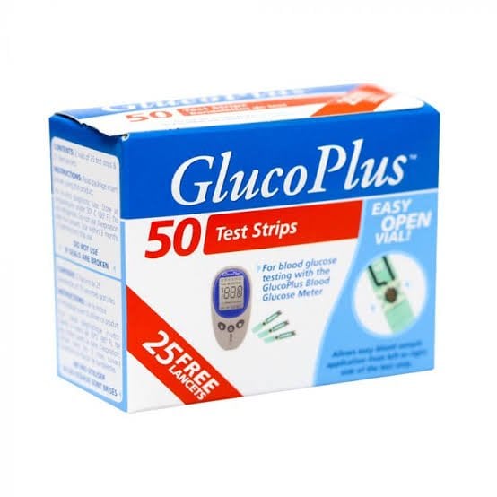 Glucoplus machine Strips